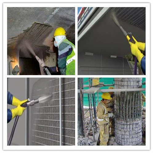 Fiber Reinforced Wet Process Shotcrete Applied Material